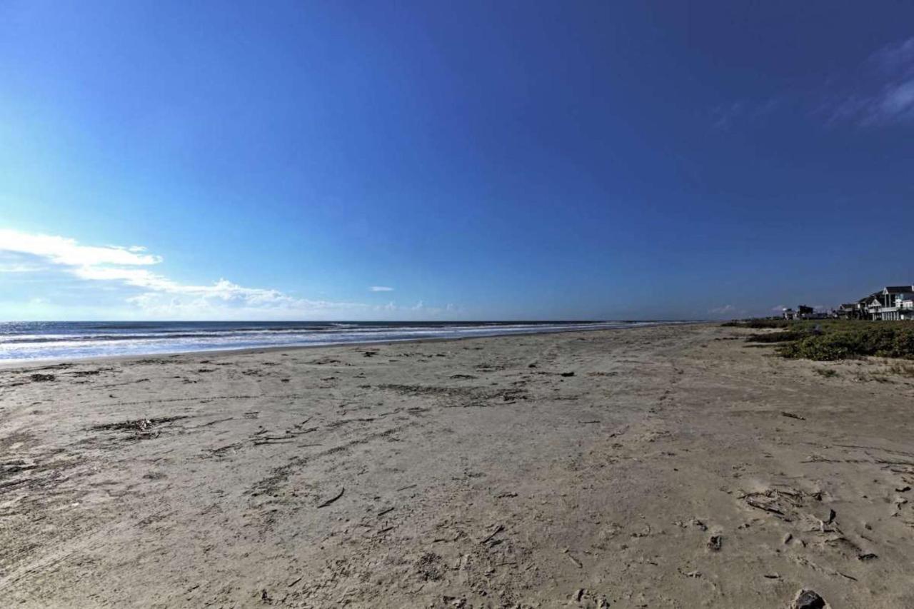 Gulf Front Retreat Villa Galveston Esterno foto