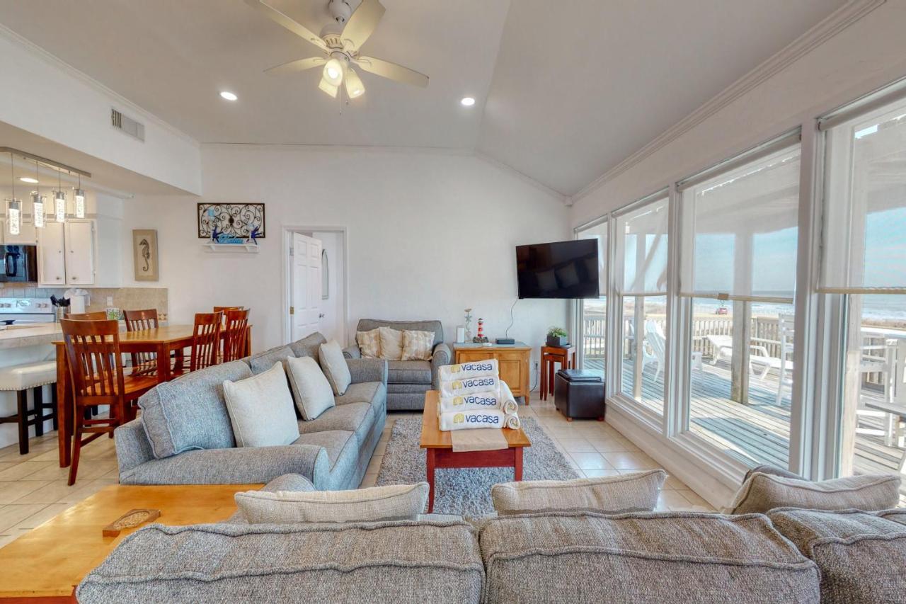 Gulf Front Retreat Villa Galveston Esterno foto