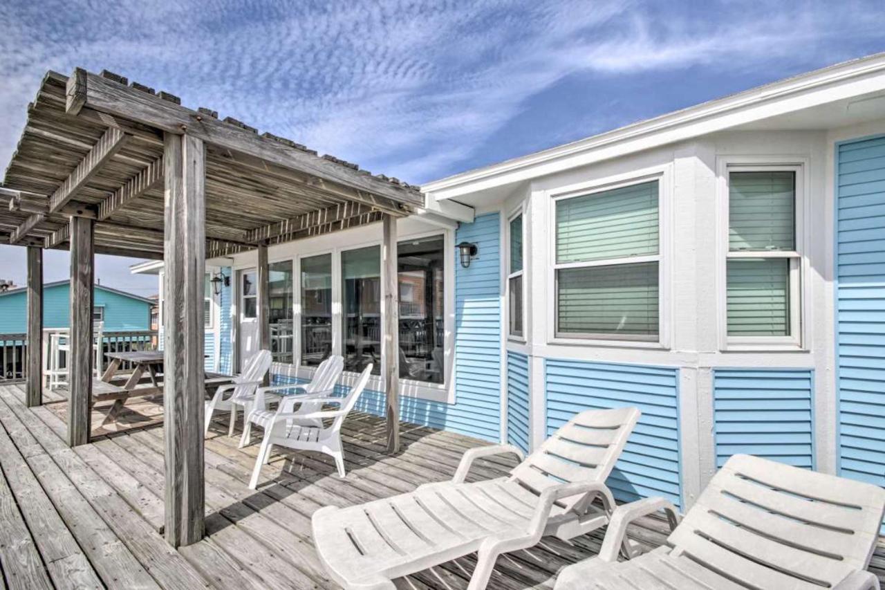 Gulf Front Retreat Villa Galveston Esterno foto